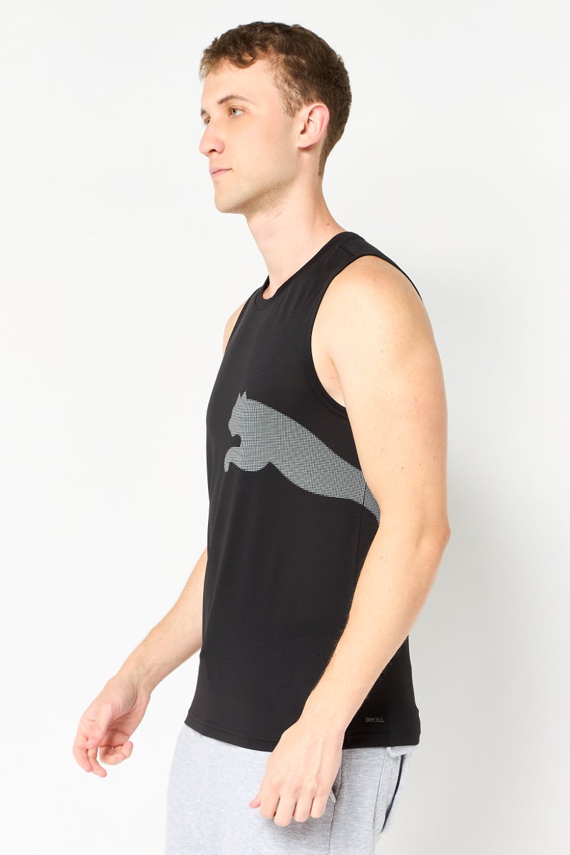 PUMA Men Sportswear Fit Sleeveless Training Vest, Black - Image 2