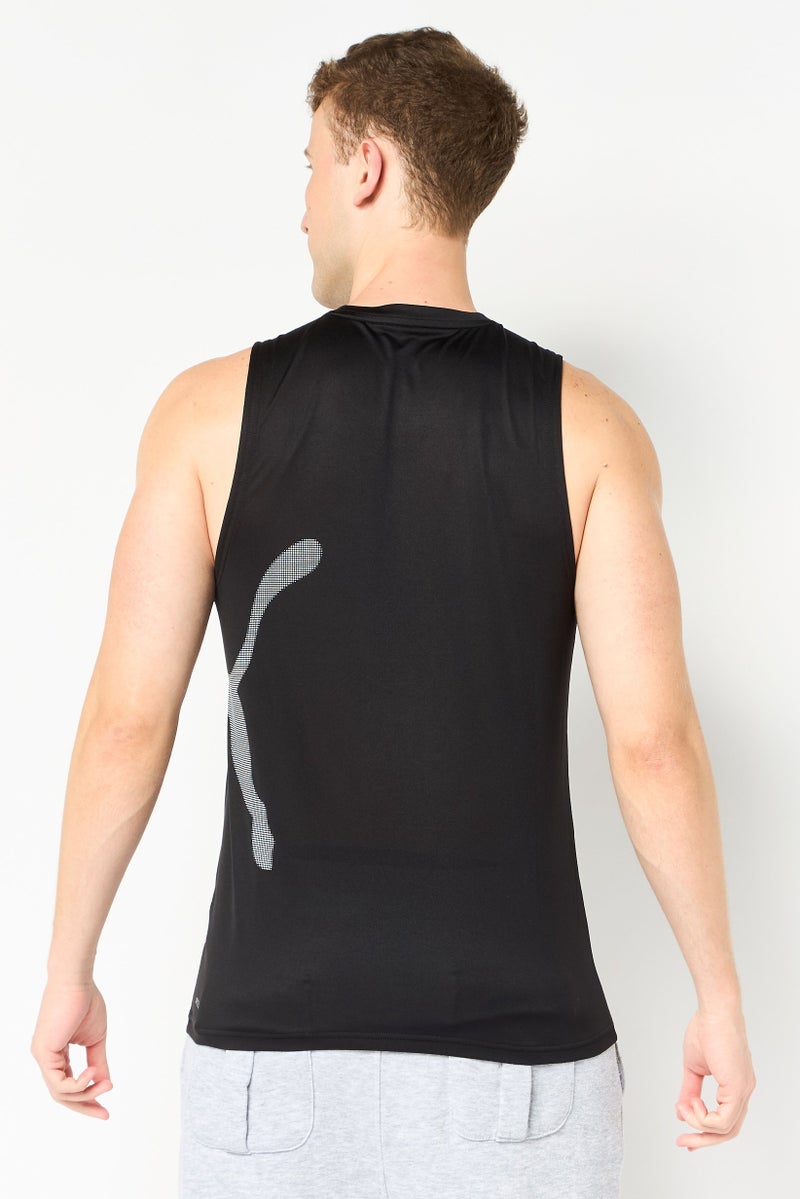 PUMA Men Sportswear Fit Sleeveless Training Vest, Black - Image 3