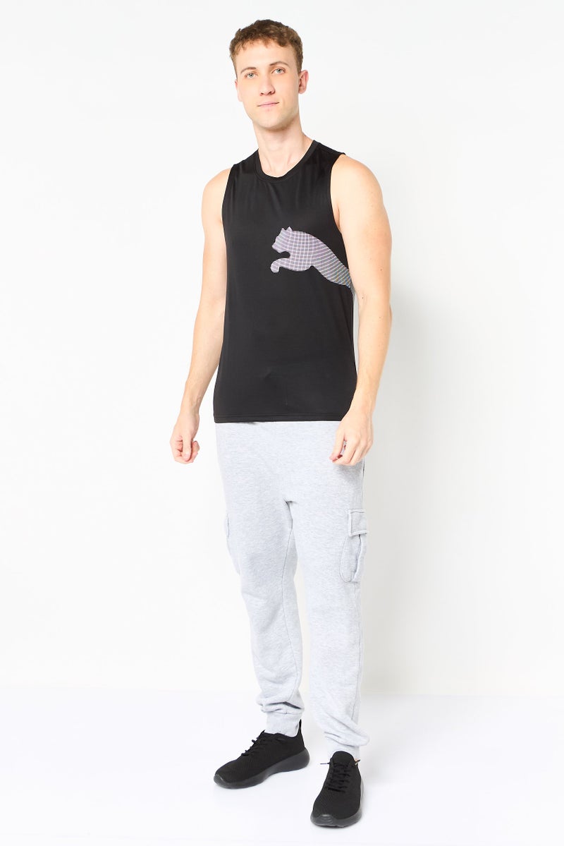 PUMA Men Sportswear Fit Sleeveless Training Vest, Black - Image 4