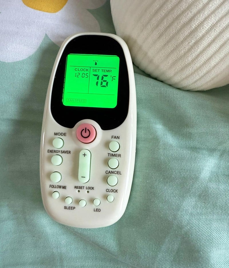 LOMCA Replacement Remote Control for Arctic King Midea Comfort-aire Window Air Conditioner R09B/BGE R09B/BGCE R09C/BGCE R06/BGE KSTAT12-1A MWJ5-08ERN1-BI8 WTW-12ER5A KSTAT12-2A - Image 1
