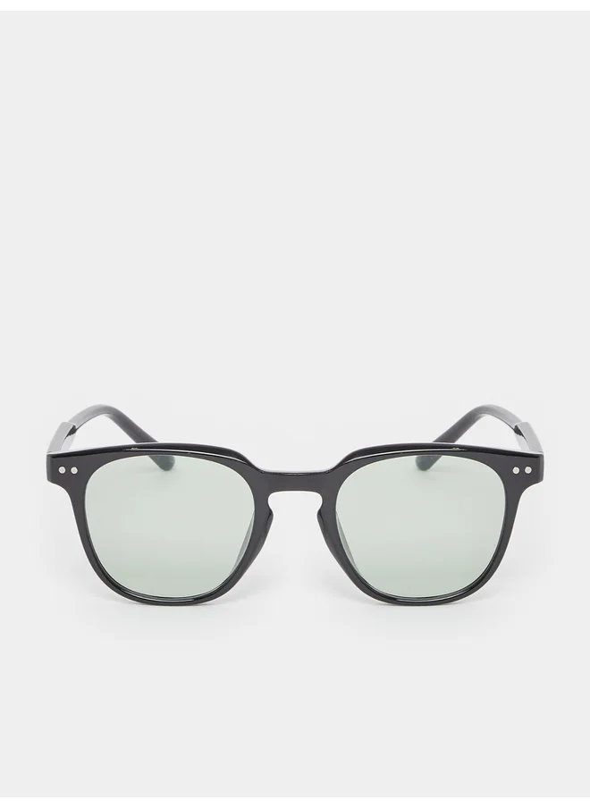 Styli Styli Solid Round Sunglasses