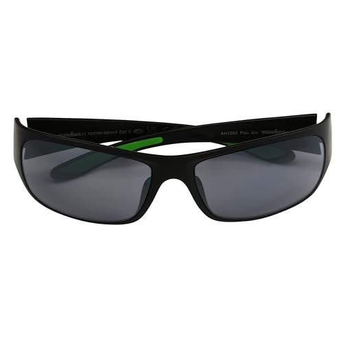 IRONMAN Men's Flex Sunglasses Wrap, Matte Black Rubberized, 62 mm - Image 2