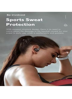 Letv Sports Bluetooth Headset Waterproof and Sweatproof Hanging Earphone with LED Digital Display Wireless Earbuds Pink  - Image 4
