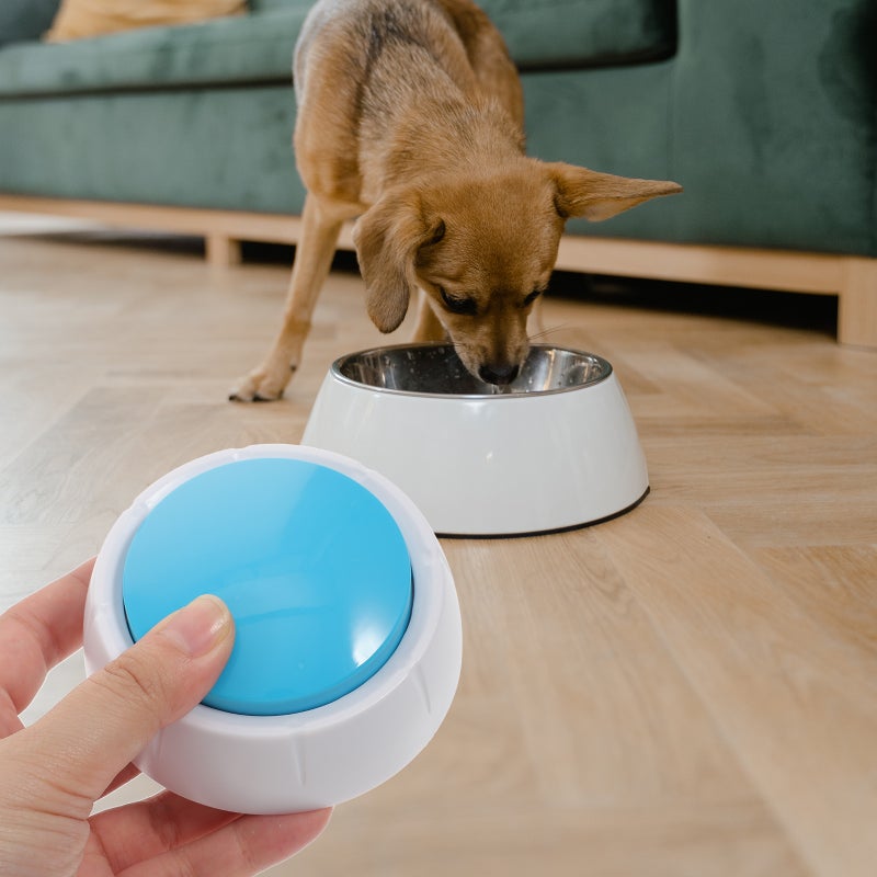 Practical Voice Recorder Button Recordable Talking Button Dog - Image 1