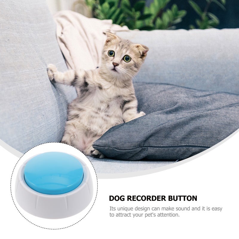Practical Voice Recorder Button Recordable Talking Button Dog - Image 4