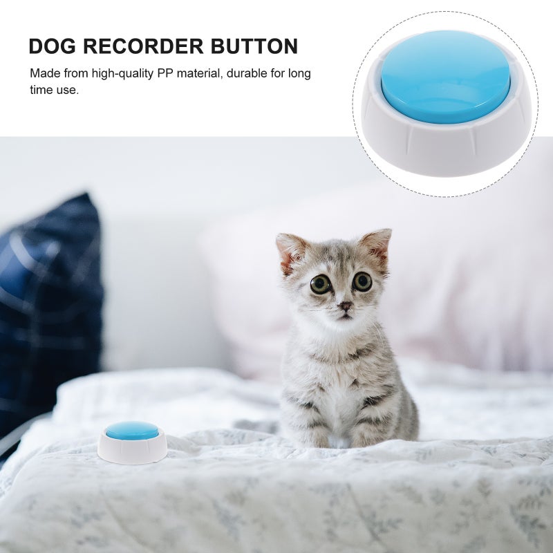 Practical Voice Recorder Button Recordable Talking Button Dog - Image 3