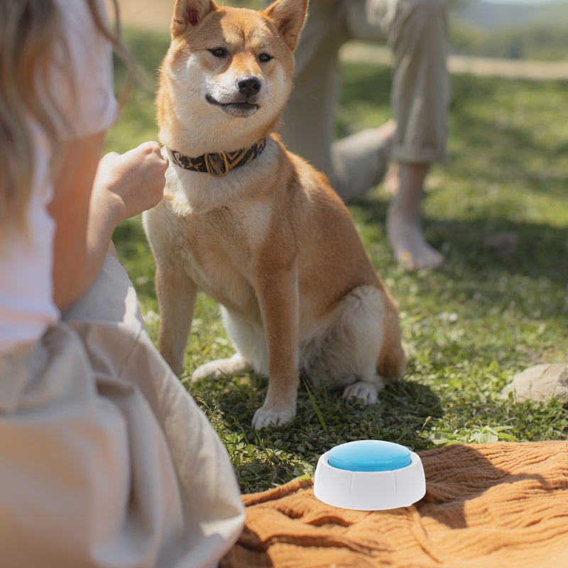 Practical Voice Recorder Button Recordable Talking Button Dog - Image 5