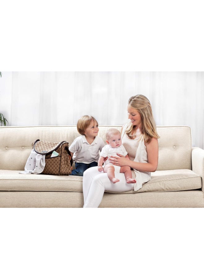 aden + anais Pack of 5Essentials Cotton Muslin Squares Dusty - Image 4