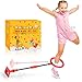 Chridark Ankle Skip Ball for Kids  Foldable Flash Wheel Skip Ball Outside Game Toys for Kids  Adults Gift for Boys  Girls Age 5 6 7 8 9 10 Years Old Red - Image 4