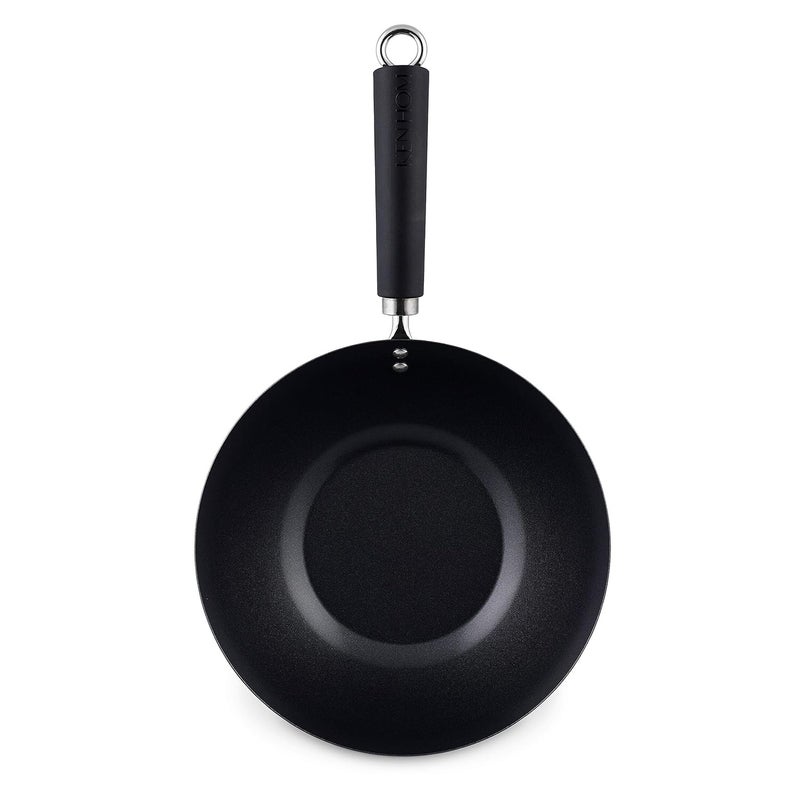 Ken Hom Ken Hom Premium Carbon Steel Nonstick Coating Wok for thinKitchen 27 cm - Image 2