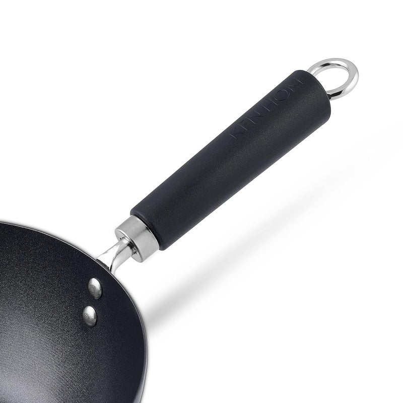 Ken Hom Ken Hom Premium Carbon Steel Nonstick Coating Wok for thinKitchen 27 cm - Image 5