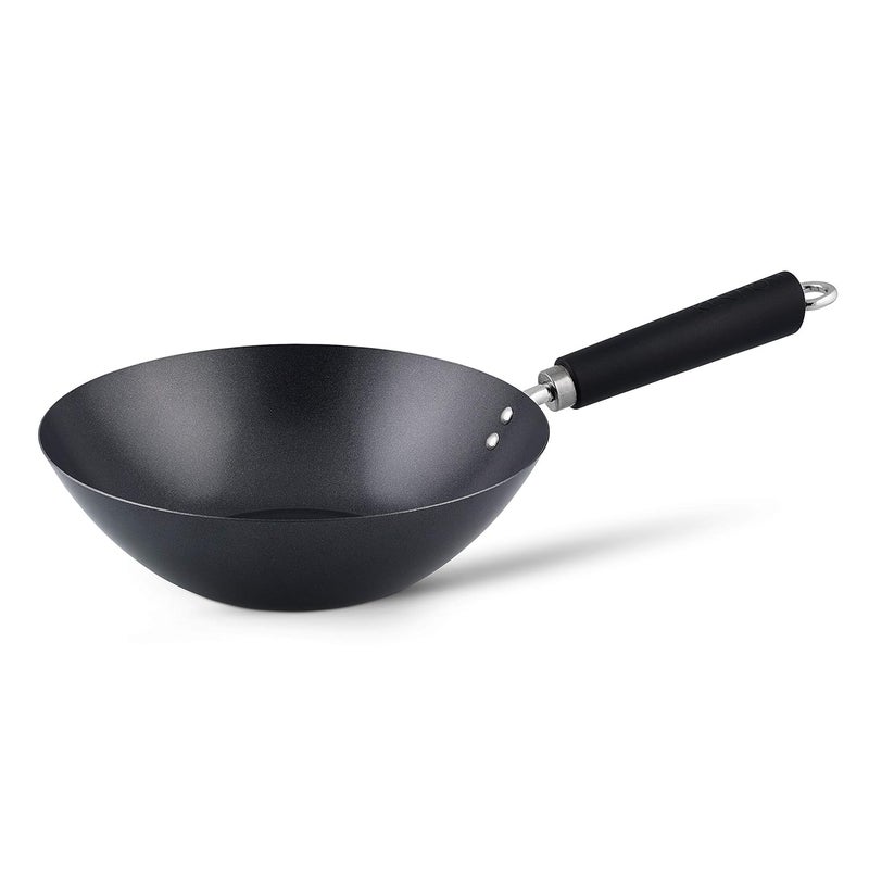 Ken Hom Ken Hom Premium Carbon Steel Nonstick Coating Wok for thinKitchen 27 cm - Image 1