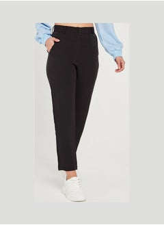 High Waist Skinny Tailored Trouser