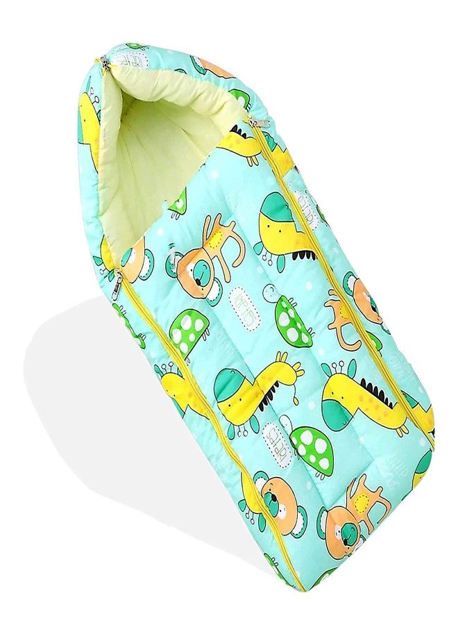 Fagva 2 in 1 Baby Cotton Carry Bag | Baby Bed Sleeping Bag | Portable Cotton Baby Bedding for New Born | for Baby Carrying & co Sleeping | Sleeping Bed (Multicolor) - Image 1