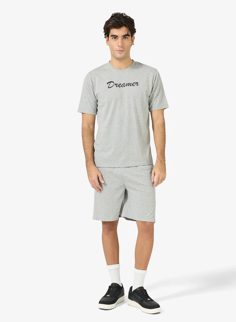 Seventy Five Basics T-Shirt & Shorts Set