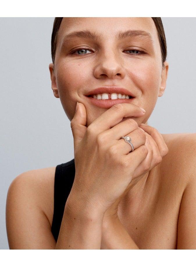 PANDORA Disney Princess Ariel Shell Treated Freshwater Cultured Pearl Ring - Image 2