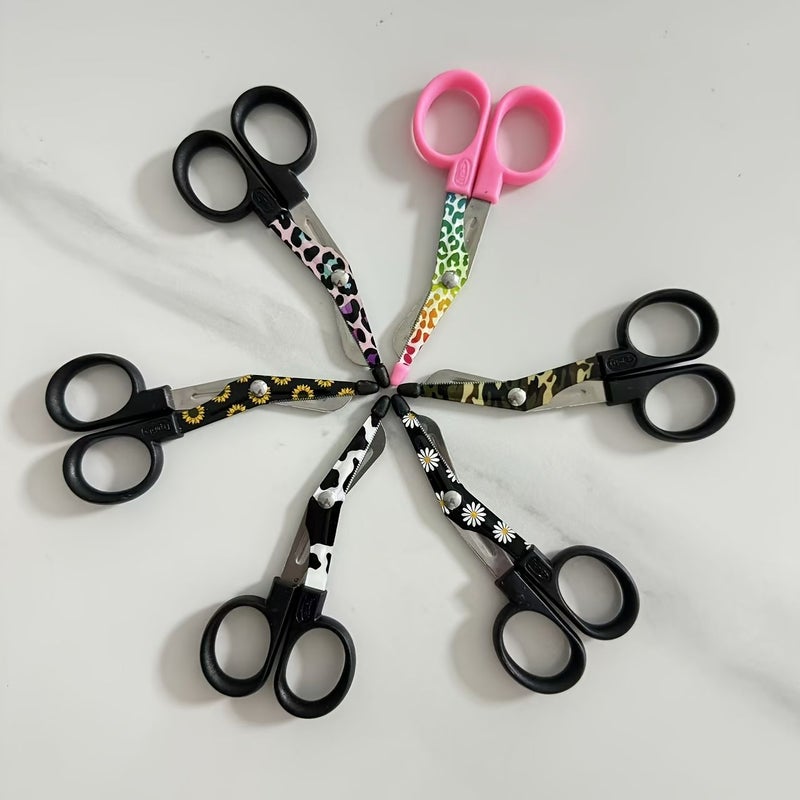 Camouflage Multifunctional Stainless Steel Scissors For Sewing Crafting Outdoor Heavy Duty Shears - Image 2