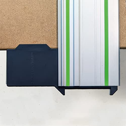 StealthMounts Trax90 XL Track Saw Square for Festool | 90° Right Angle Plunge Saw Guide Rail Angle Stop - Image 4
