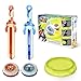 INFINITY NADO Battle top Set wth Arena 2 mini Sword Launchers for Beginners 2 Spinning Tops Game Toys Attack Battle Set Starter Pack for Kids Boys Girls 5 - Image 2