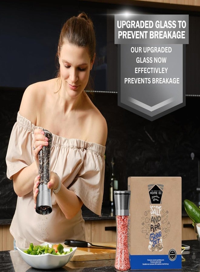 Lynacz Stainless Steel Pepper Grinder | Adjustable Coarseness Mill | 5-Level Salt & Spice Shaker for Home Cooking - Image 5