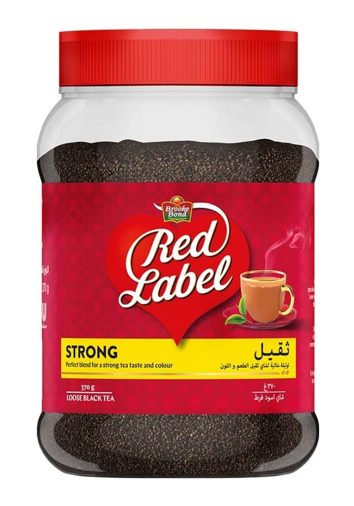 Brooke Bond Red Label Loose Black Tea, 370G - Image 1