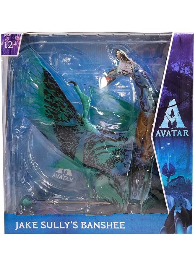 Bandai Toys Avatar Bob Banshee Avatar Movie Action Figure With 22 Moving Parts Toys Collectible Figure With Collectors Stand Ages 12 Plus  - Image 1