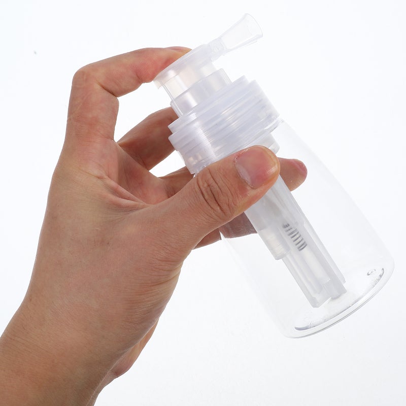 Pump Spray Bottle for Hair Fiber and Makeup, Portable with Even Mist Dispensing - Image 3