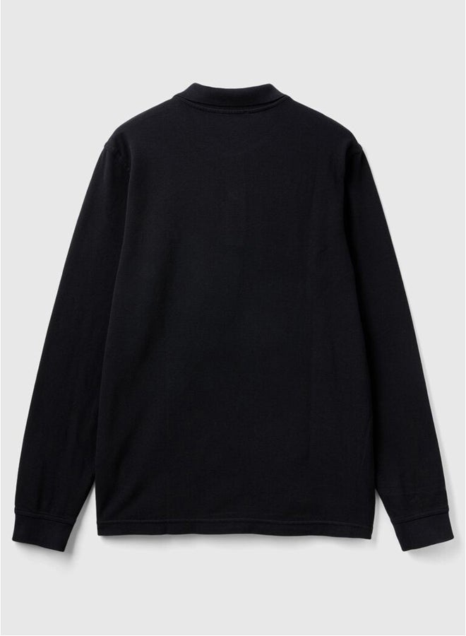 Benetton Long sleeve classic polo  - Image 5