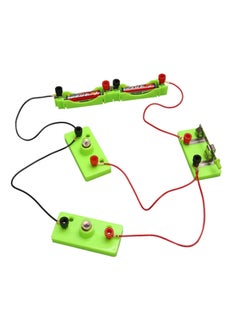 Simple circuit Science and Technology small production series parallel experimental box primary school science experimental equipment small lamp holder circuit Series-parallel circuit
