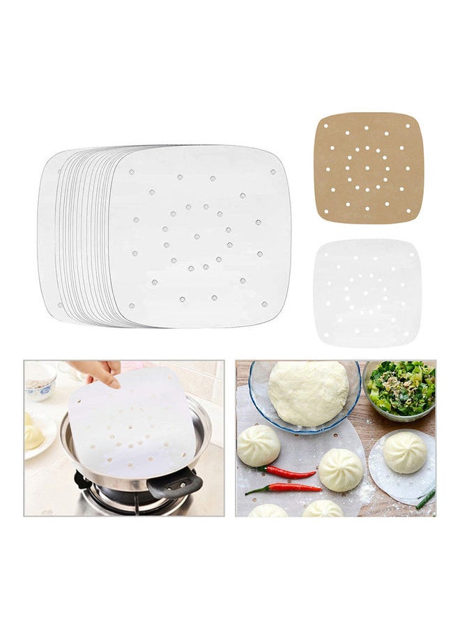 100-Piece Perforated Square Non-Stick Air Frying Paper Beige 9inch - pzsku/ZC34996972489CF429F46Z/45/_/1689823812/d9500c34-faf2-4a88-9dd9-13fad34403dd