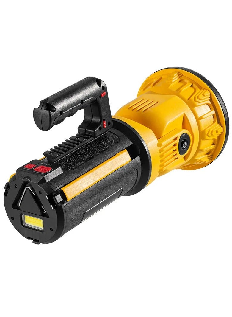 Waterproof Rechargeable Spotlight Flashlight 6000 Lumens Handheld Spotlight With Red Filter & Adjustable Stand 20Hrs Long Running Spot Light For Boating Hunting Fishing - Image 3