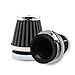 MUYI 2 Pack 50mm Motorcycle Air Filters Round Tapered Clampon Pod Intake Filter Cleaner for Dirt Bike ATV Moped Pit Bike Scooter Vintage - Image 2