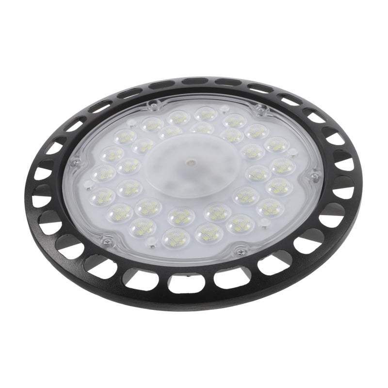 UFO LED مصباح علوي عالي 150 واط مرآب مستودع ورشة عمل توفير الطاقة سهل التركيب - Image 2
