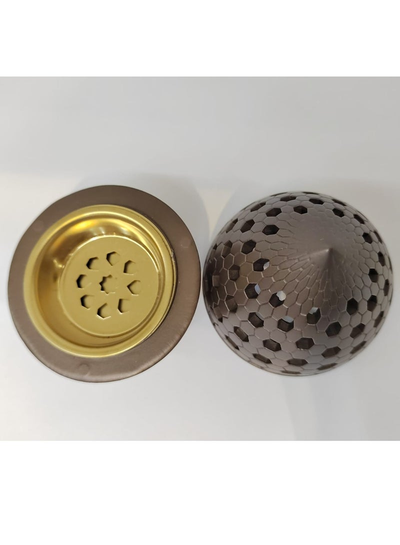 Radin Charcoal Incense Burner Bakhoor Burner Oud Frankincense Resin Incense Burner  for Yoga Spa and Aromatherapy Office & Home Decor - Image 3