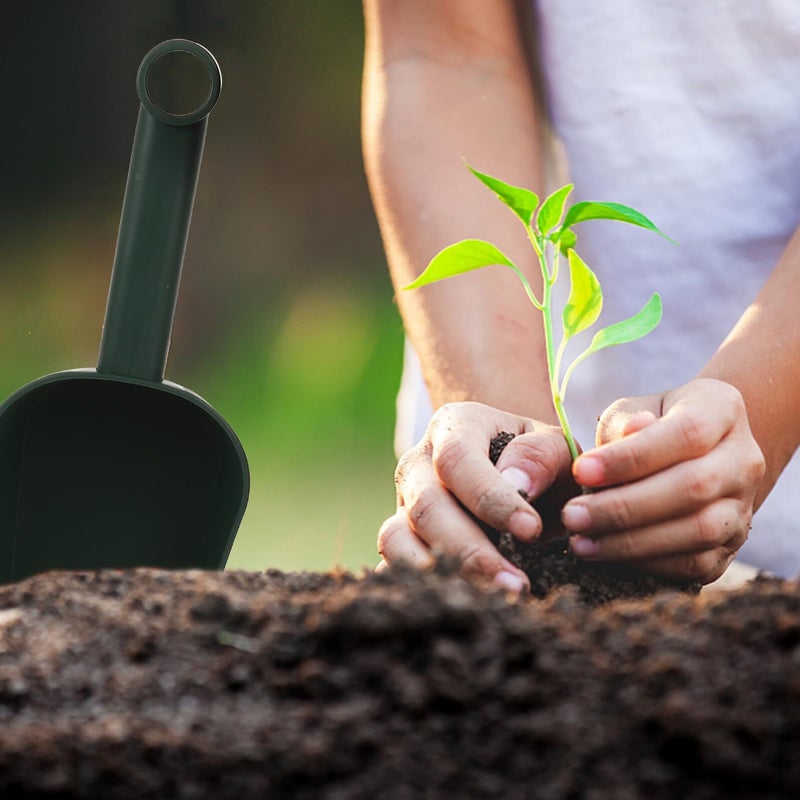 3 Piece Plastic Garden Shovel Set for Transplanting and Digging Small Medium Large - Image 5
