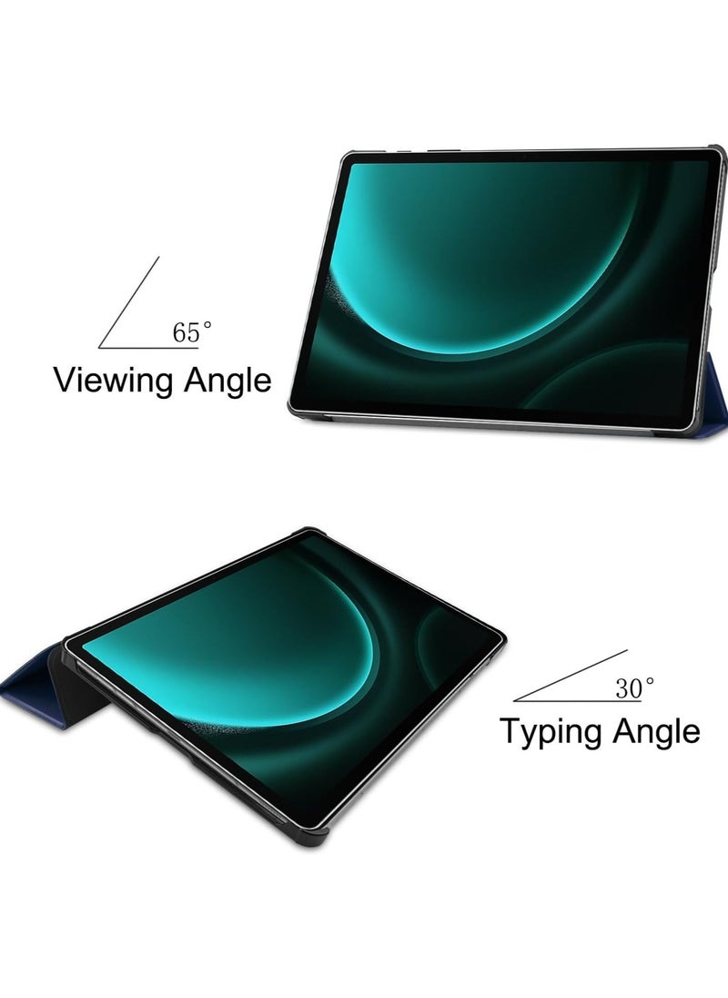 General - Tablet Case Compatible with Samsung Galaxy Tab S10 Plus/S10+ 12.4 Inch (2024),Tri-Fold Smart Tablet Case,Multi-Viewing Angles, Auto Sleep/Wake,with Magnetic Pencil Holder - Image 1
