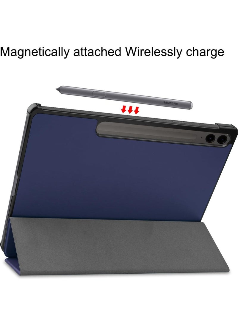 General - Tablet Case Compatible with Samsung Galaxy Tab S10 Plus/S10+ 12.4 Inch (2024),Tri-Fold Smart Tablet Case,Multi-Viewing Angles, Auto Sleep/Wake,with Magnetic Pencil Holder - Image 1