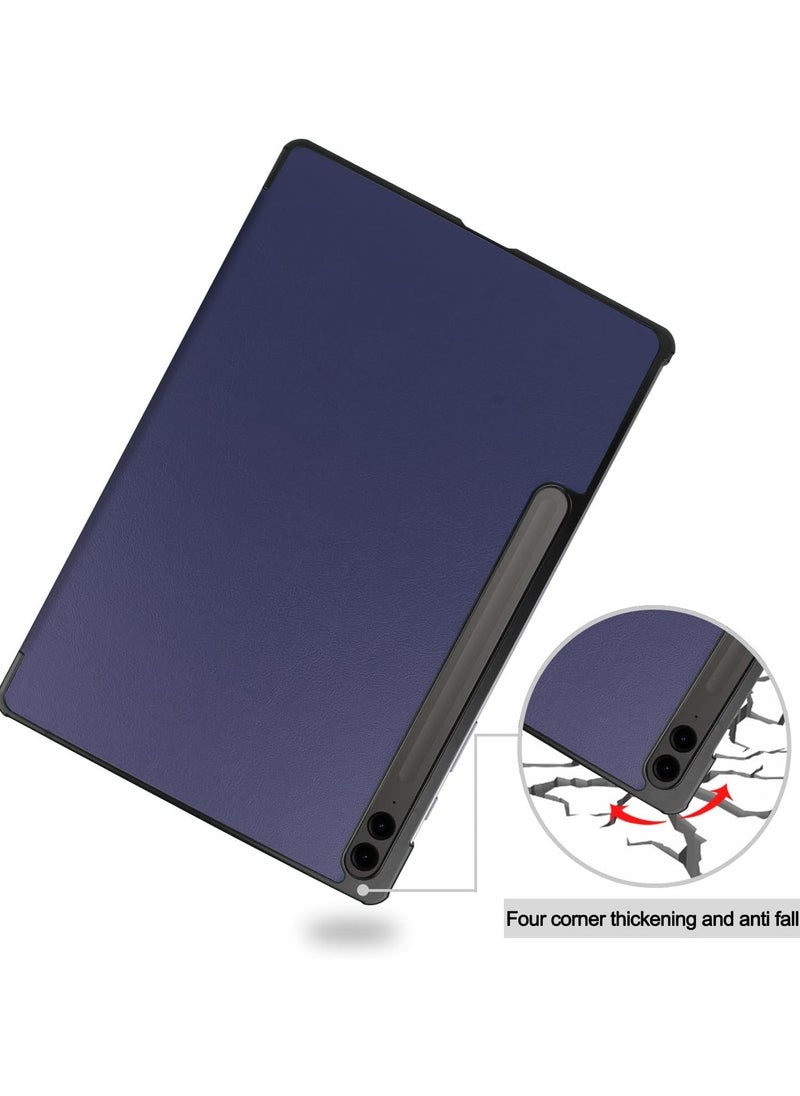 General - Tablet Case Compatible with Samsung Galaxy Tab S10 Plus/S10+ 12.4 Inch (2024),Tri-Fold Smart Tablet Case,Multi-Viewing Angles, Auto Sleep/Wake,with Magnetic Pencil Holder - Image 1