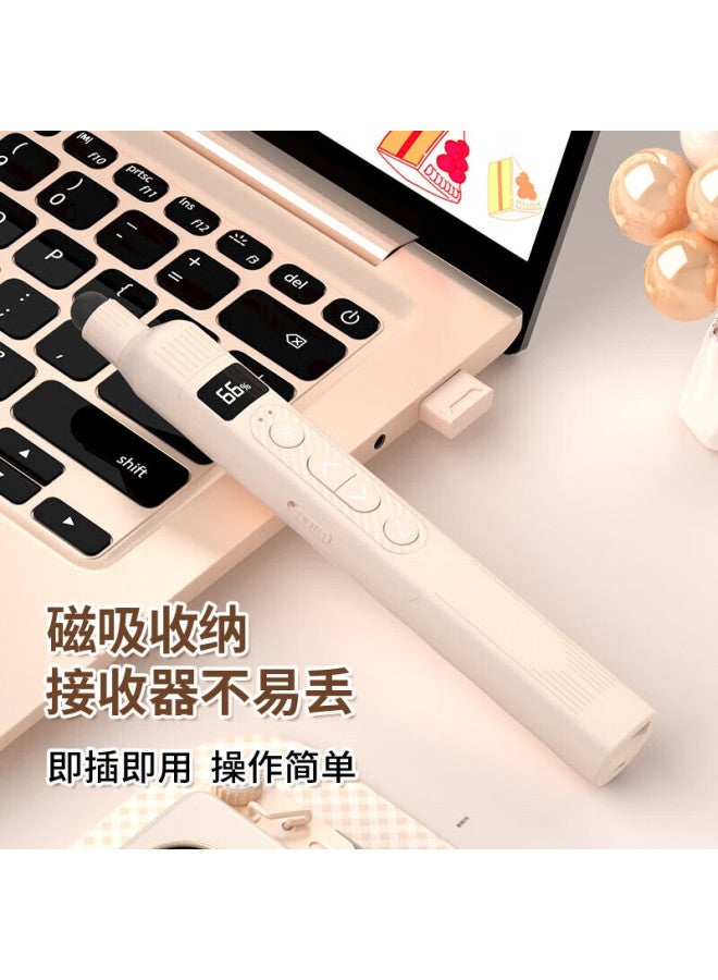 Whistler F33 Presentation Remote With Writing Function, Multi-functional Rechargeable Remote Control Pointer For Teachers, Extendable Teaching Pointer With Battery Display For Multimedia Projection - Image 4
