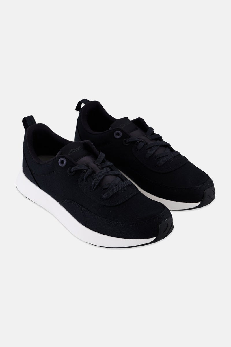 Allbirds Women Wide Lace Up Casual Shoes, Black - Image 1