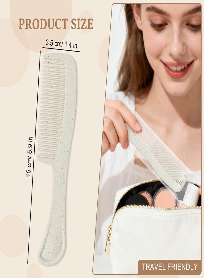 Hipruict Combs in Bulk Individually Wrapped, 200 Pack Disposable Hair Combs for Hotel, Salon, Home Care and Travel (Wheat) - Image 2