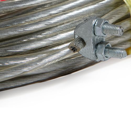Supreme Volleyball Net Wire 5MM Thickness PVC Coated Iron Wire Heavy Duty. Volleyball Net (White) - Image 2