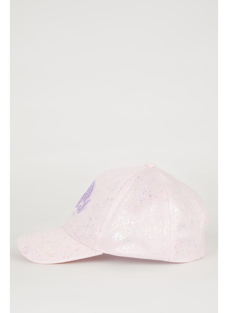 Girl Gabardine Embroidered Hat
