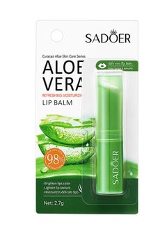 Refreshing Moisturizing Lip Balm Prevent Cracking and Aloe Vera Moisturizing Lipstick