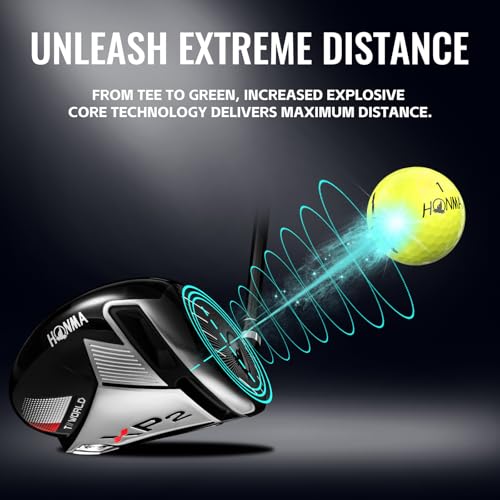 Honma 2024 D1 Distance Golf Balls,Extra Soft Feel with Long Distance,High Speed Core with Low Spin Design,Low Compression Golfballs Perfect for Men,Women Beginners,1 Dozen,Yellow - Image 4