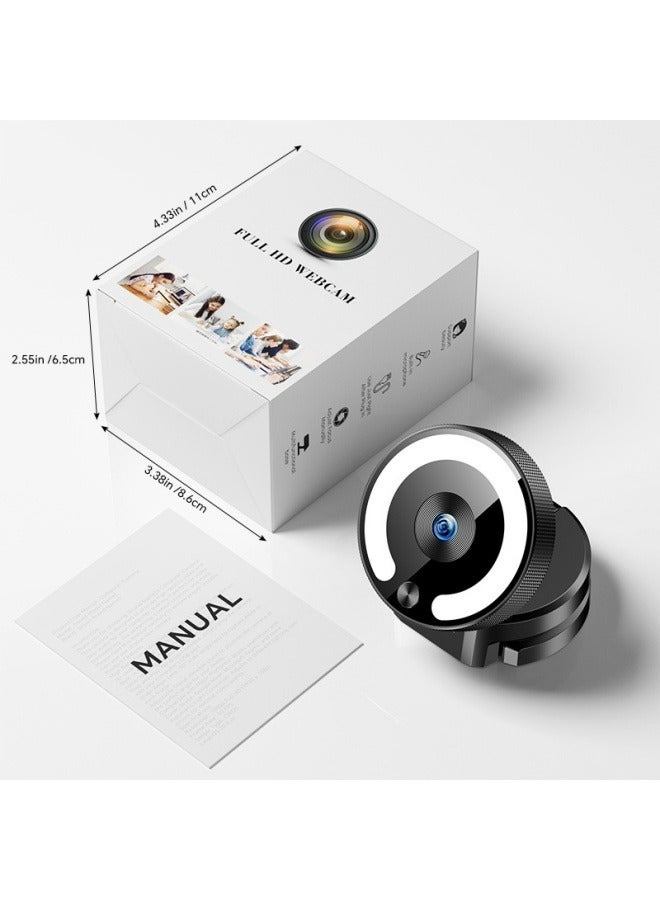 Computer camera 2K/4K HD computer live conference camera with stand webcam - Image 2