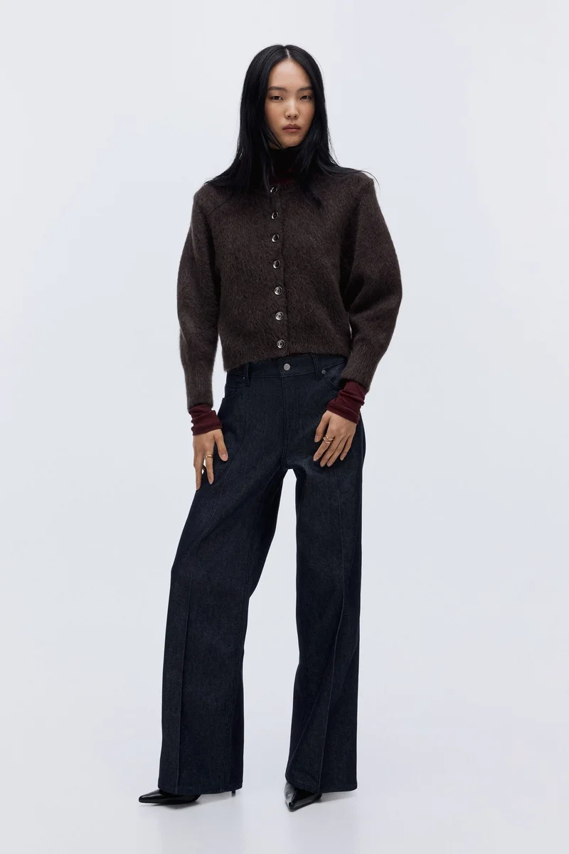 H&M Mohair-blend cardigan