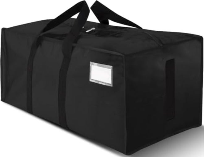 HOMESURE Supports 200lbs Heavy Duty Moving Bags - Strong Zipper & Wrap-Around Handles - Water-Resistant Storage Totes, Durable Alternative to Moving Boxes - 8 Pack -  Semi-Transparent