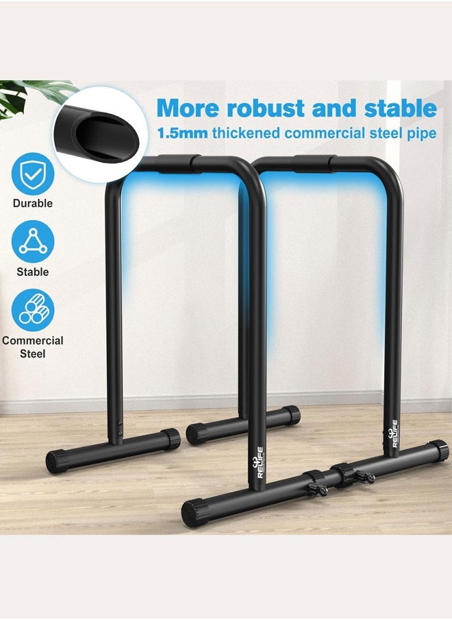 WEMART Wemart pull up bar,squat rack,built bars,parallel bars,pull up dip station,workout equipment for home gym  - Image 3