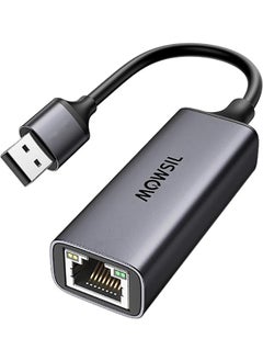 MOWSIL USB 3.1 Ethernet Adapter Aluminum USB 3.1 to Network 1000Mbps Gigabit RJ45 LAN Internet Adapter Converter Compatible with MacBook iMac PC Switch Surface Pro Windows Mac OS/IOS Linux,  - Image 1